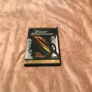 The Fast and the Furious DVD 📀